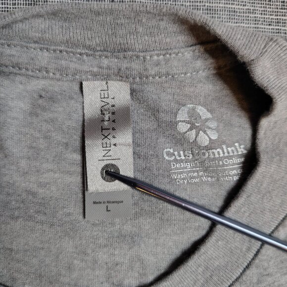 Microsoft Time Square New York T-Shirt Size Large Gray PYData ACENQR S1237 - Picture 3 of 10